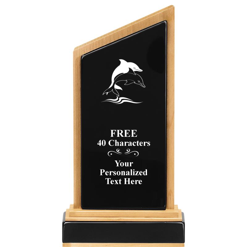 10" BIRCH WOOD TROPHY