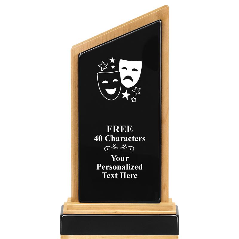 10" BIRCH WOOD TROPHY