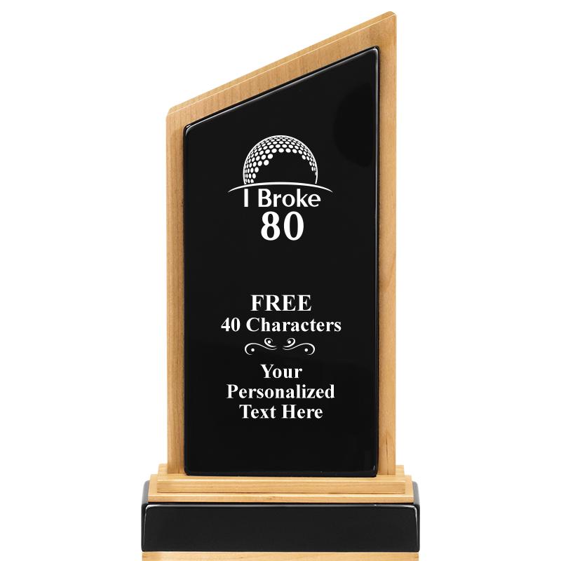 10" BIRCH WOOD TROPHY