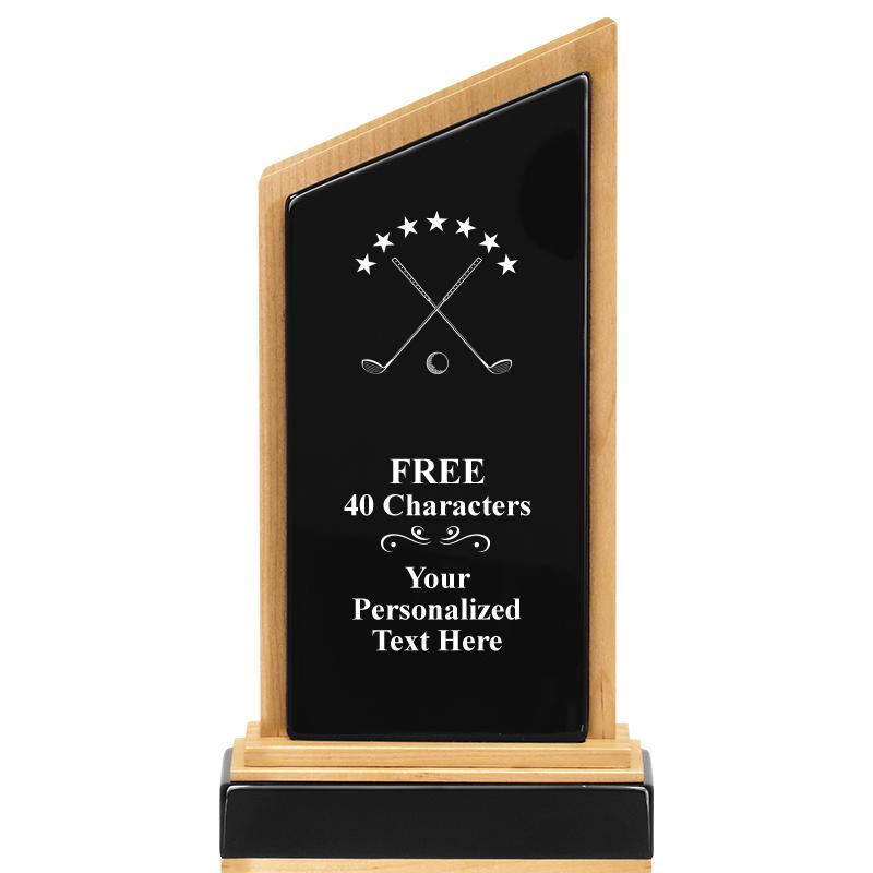 10" BIRCH WOOD TROPHY
