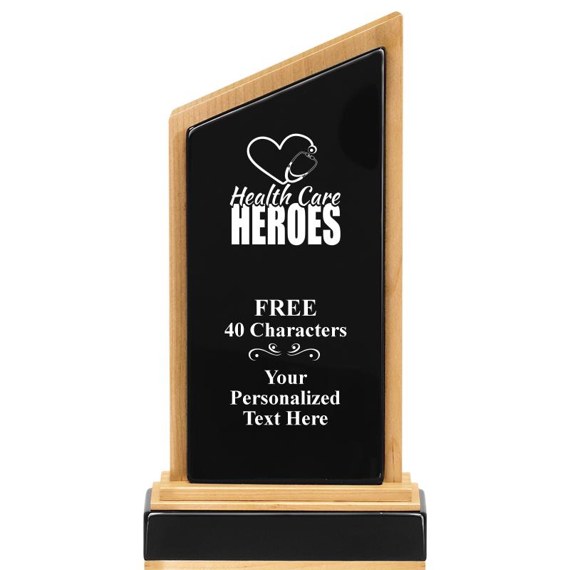 10" BIRCH WOOD TROPHY