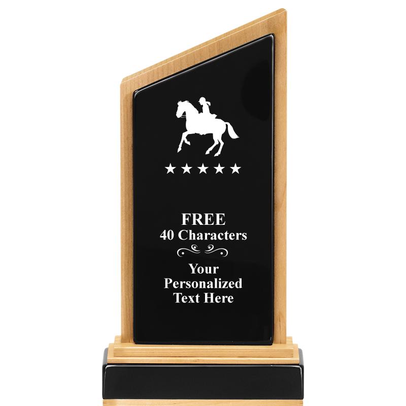 10" BIRCH WOOD TROPHY
