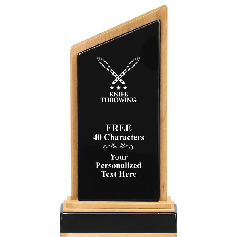 10" BIRCH WOOD TROPHY