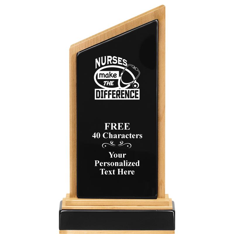 10" BIRCH WOOD TROPHY