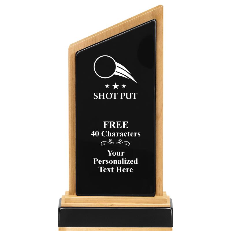 10" BIRCH WOOD TROPHY