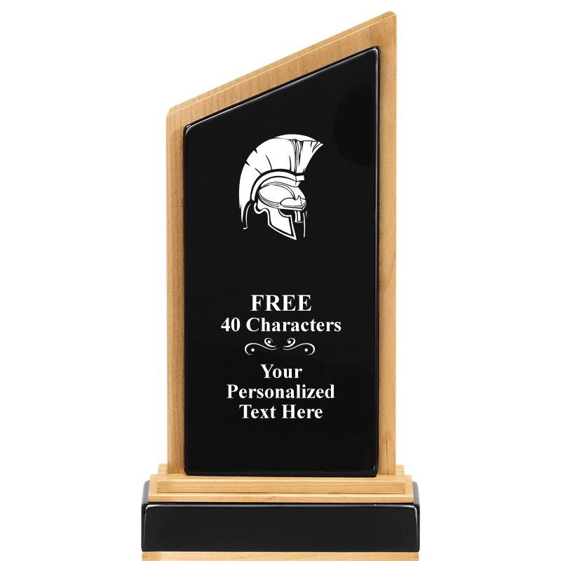 10" BIRCH WOOD TROPHY