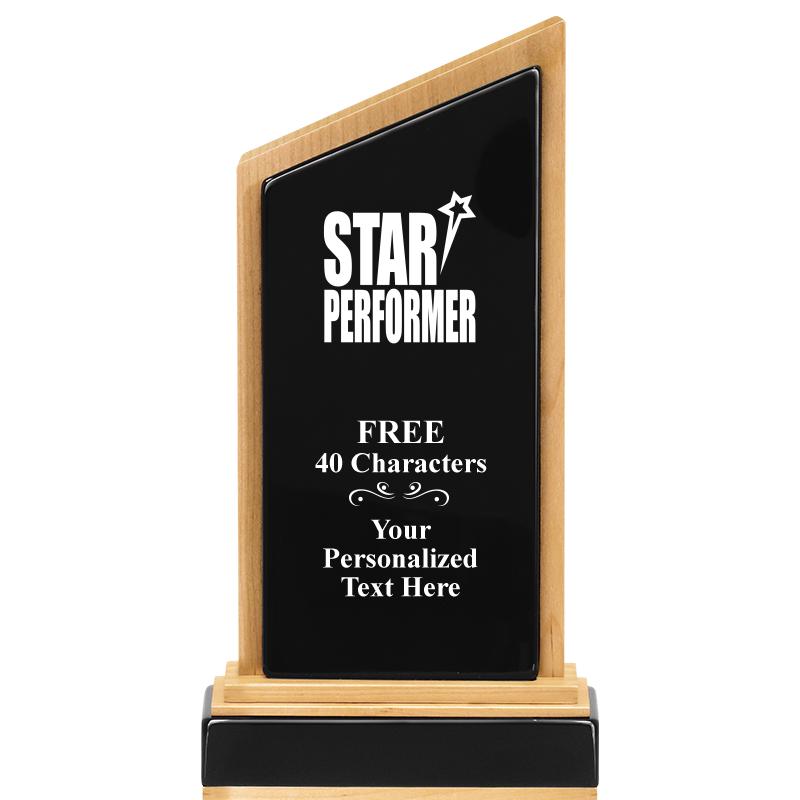 10" BIRCH WOOD TROPHY