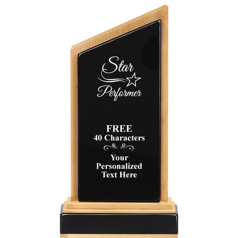 10" BIRCH WOOD TROPHY