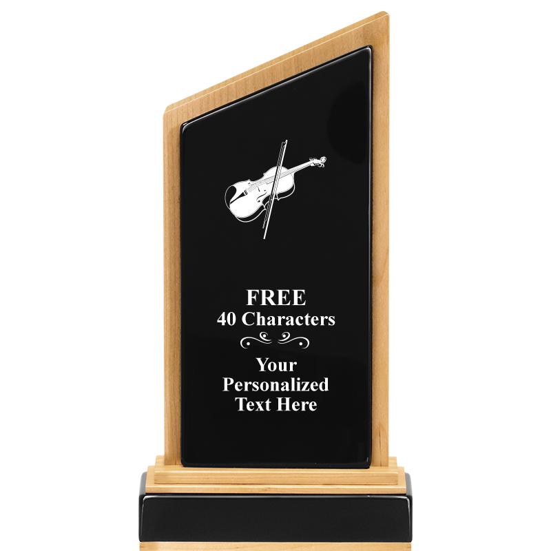 10" BIRCH WOOD TROPHY