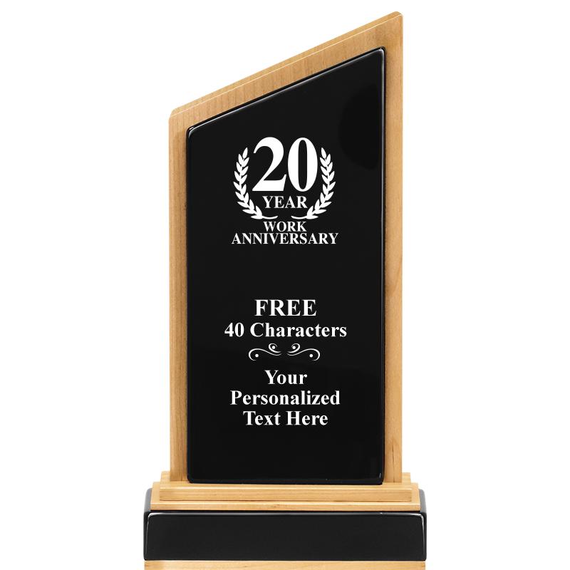 10" BIRCH WOOD TROPHY