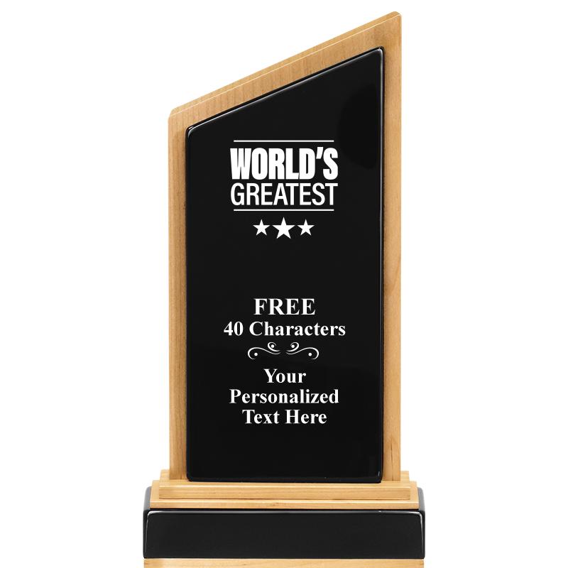 10" BIRCH WOOD TROPHY