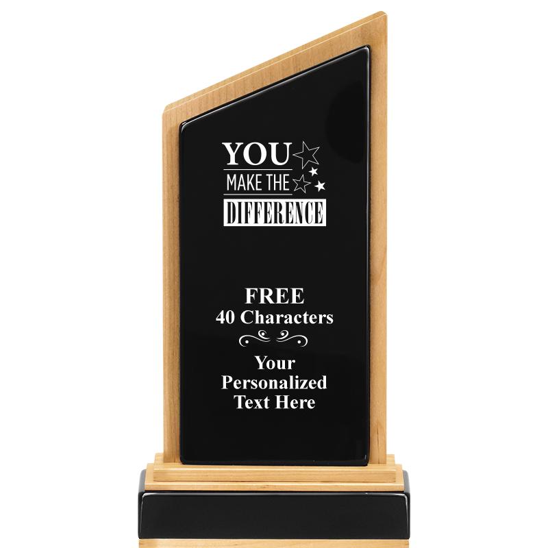 10" BIRCH WOOD TROPHY