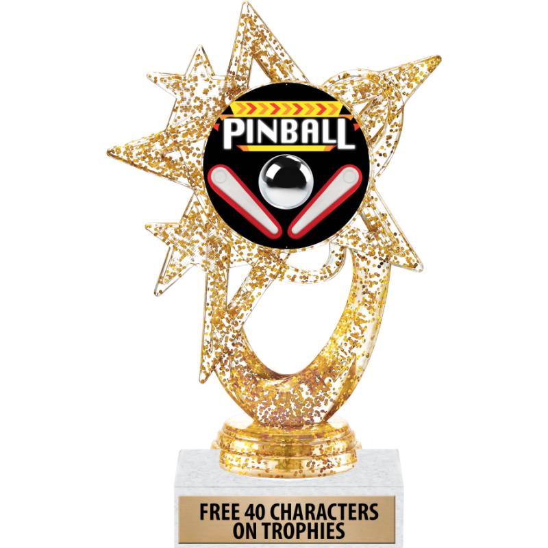 Pinball Trophies Pinball Medals Pinball Plaques and Awards