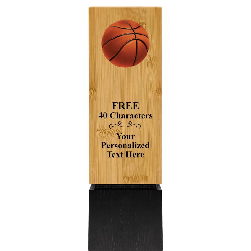 9.5" SUSTAINABLE WOOD TROPHY