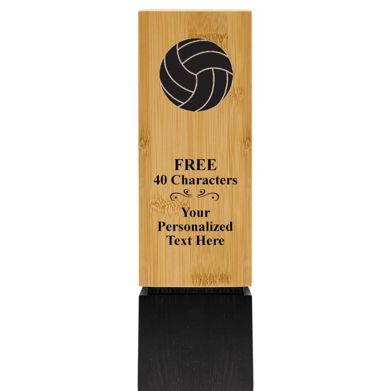 9.5" SUSTAINABLE WOOD TROPHY