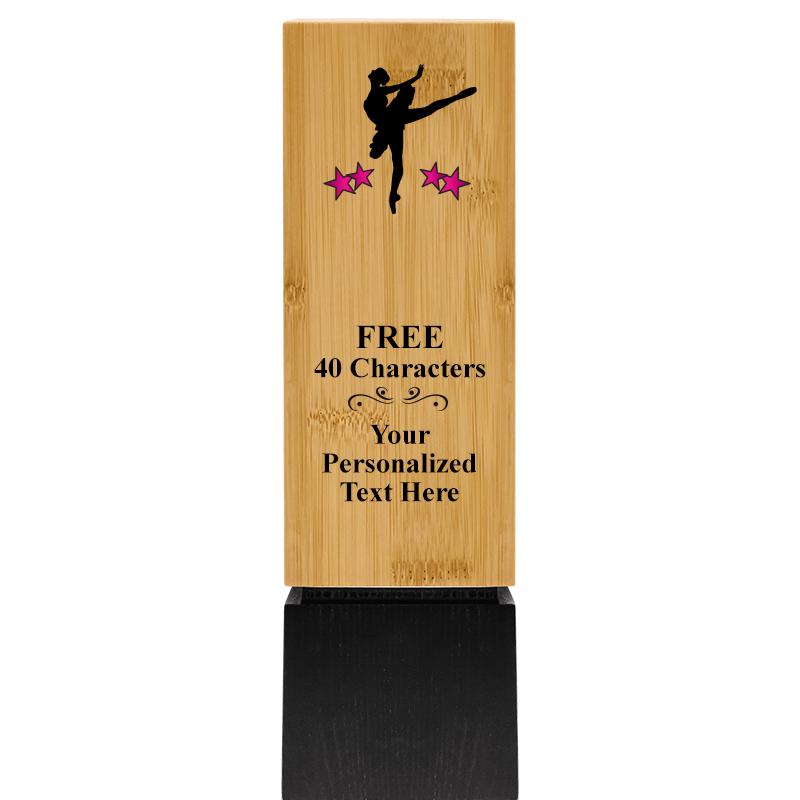 9.5" SUSTAINABLE WOOD TROPHY