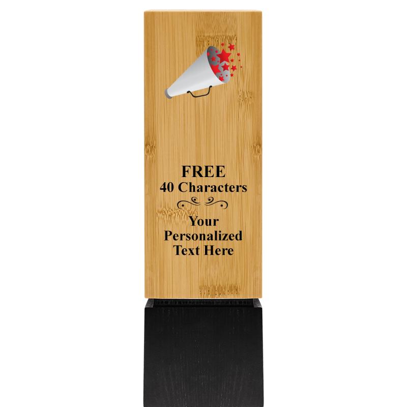 9.5" SUSTAINABLE WOOD TROPHY