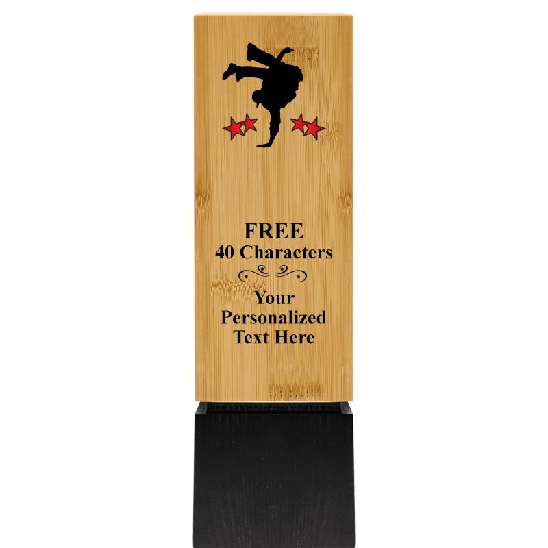 9.5" SUSTAINABLE WOOD TROPHY