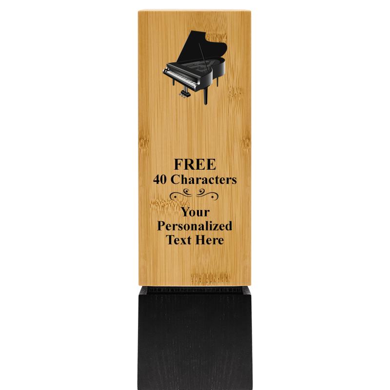 9.5" SUSTAINABLE WOOD TROPHY