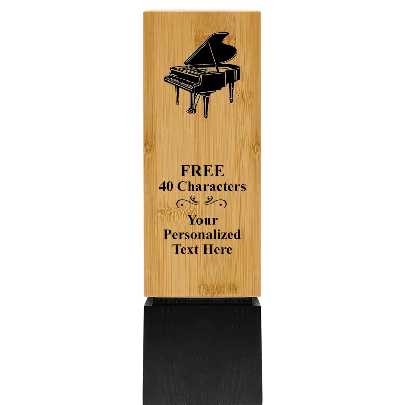 9.5" SUSTAINABLE WOOD TROPHY