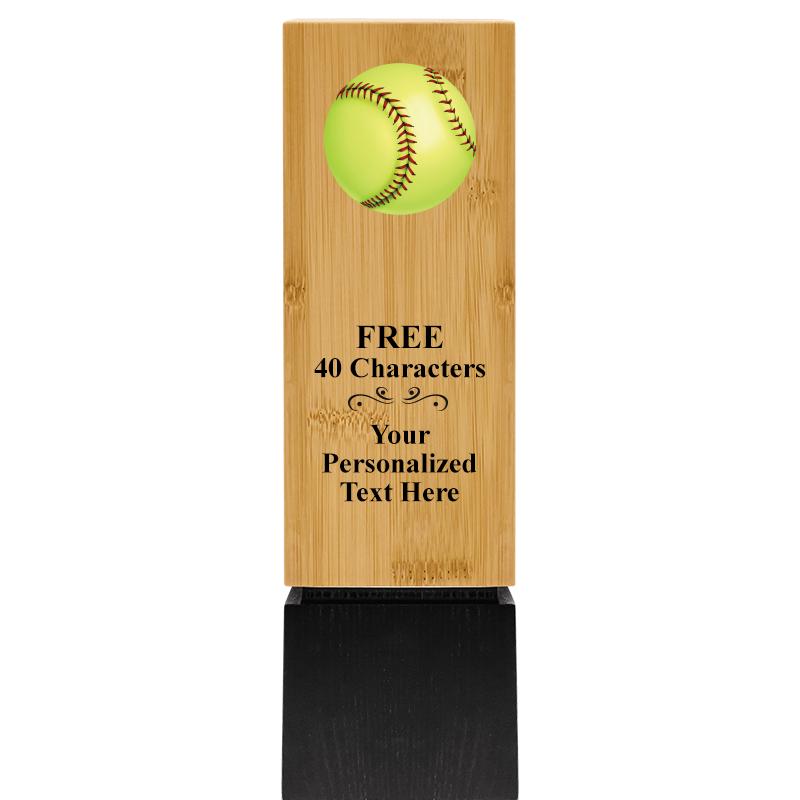 9.5" SUSTAINABLE WOOD TROPHY