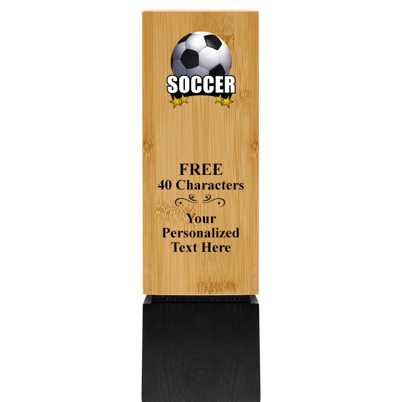 9.5" SUSTAINABLE WOOD TROPHY