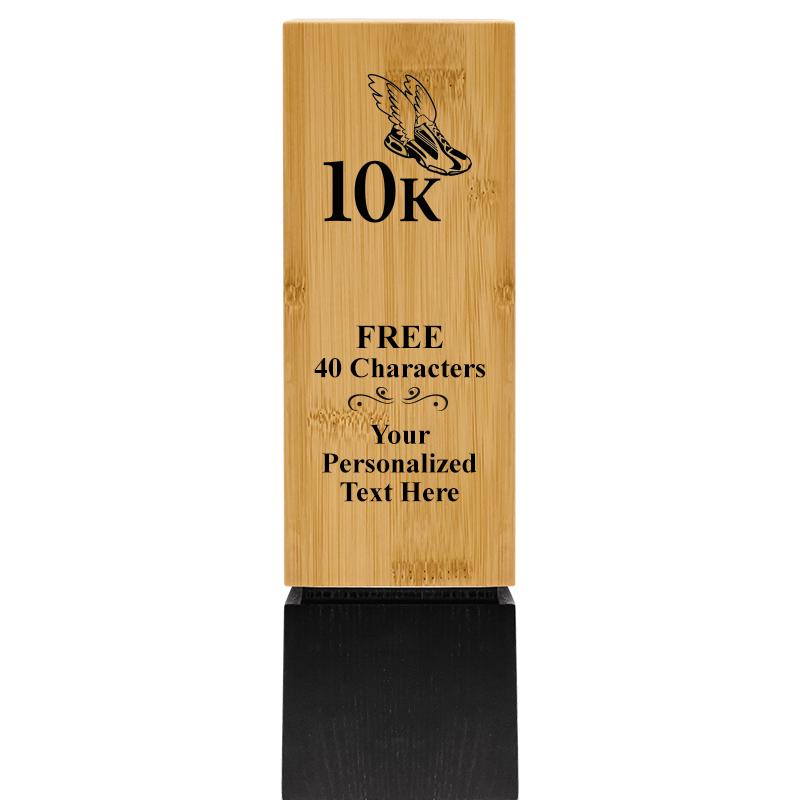 9.5" SUSTAINABLE WOOD TROPHY