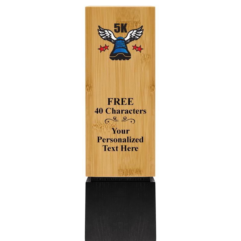 9.5" SUSTAINABLE WOOD TROPHY