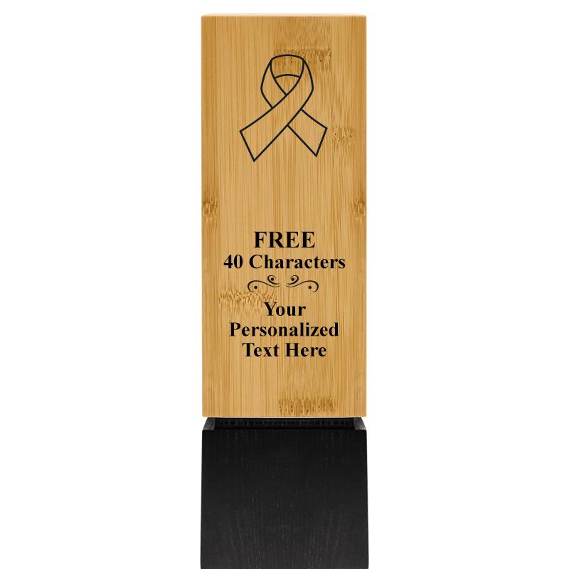 9.5" SUSTAINABLE WOOD TROPHY