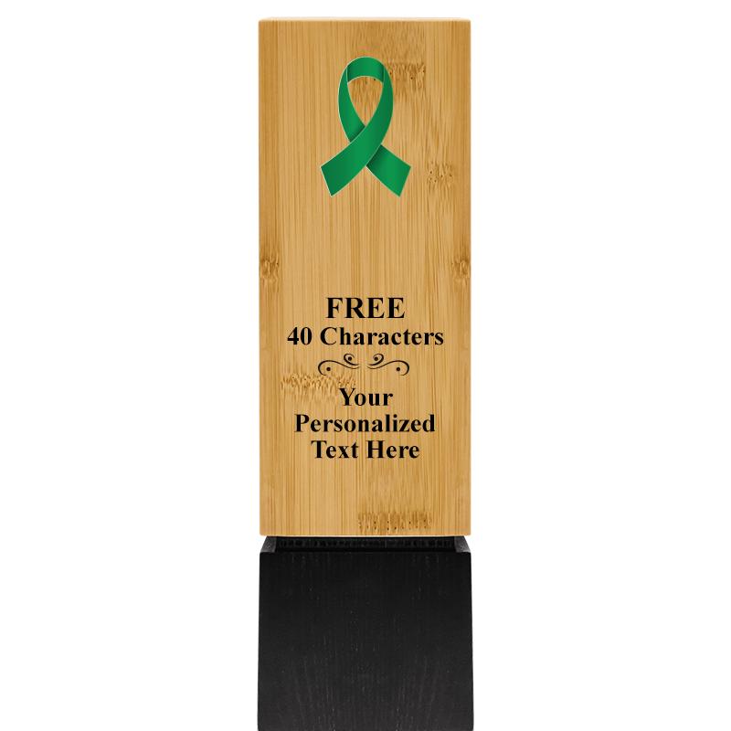 9.5" SUSTAINABLE WOOD TROPHY