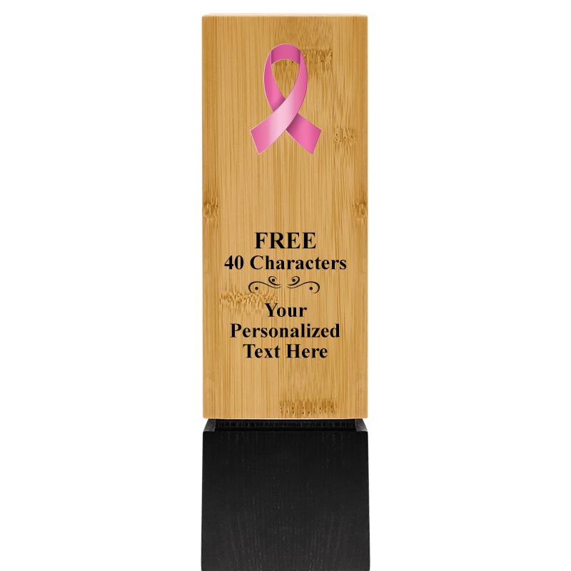 9.5" SUSTAINABLE WOOD TROPHY