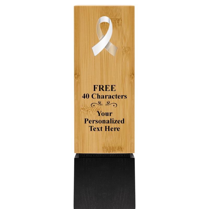 9.5" SUSTAINABLE WOOD TROPHY