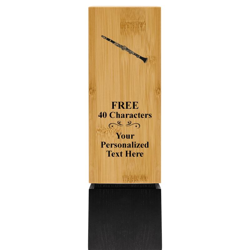 9.5" SUSTAINABLE WOOD TROPHY