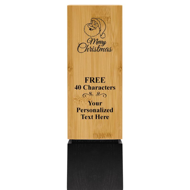 9.5" SUSTAINABLE WOOD TROPHY