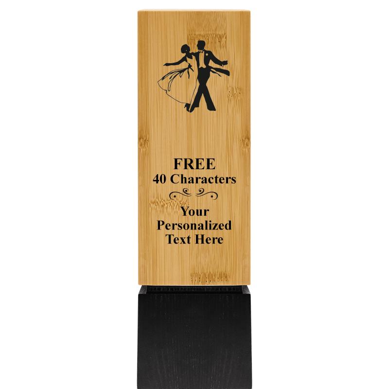 9.5" SUSTAINABLE WOOD TROPHY