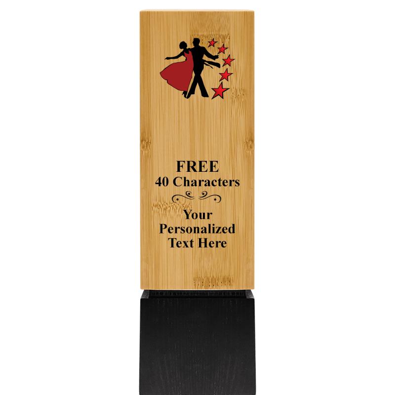 9.5" SUSTAINABLE WOOD TROPHY