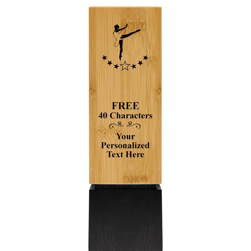 9.5" SUSTAINABLE WOOD TROPHY