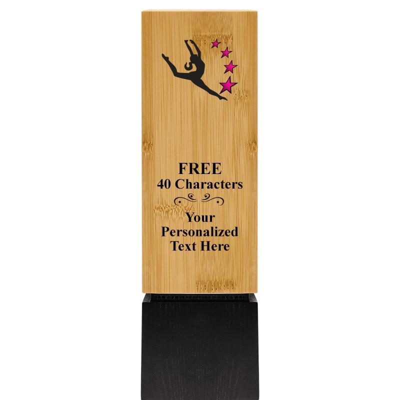 9.5" SUSTAINABLE WOOD TROPHY