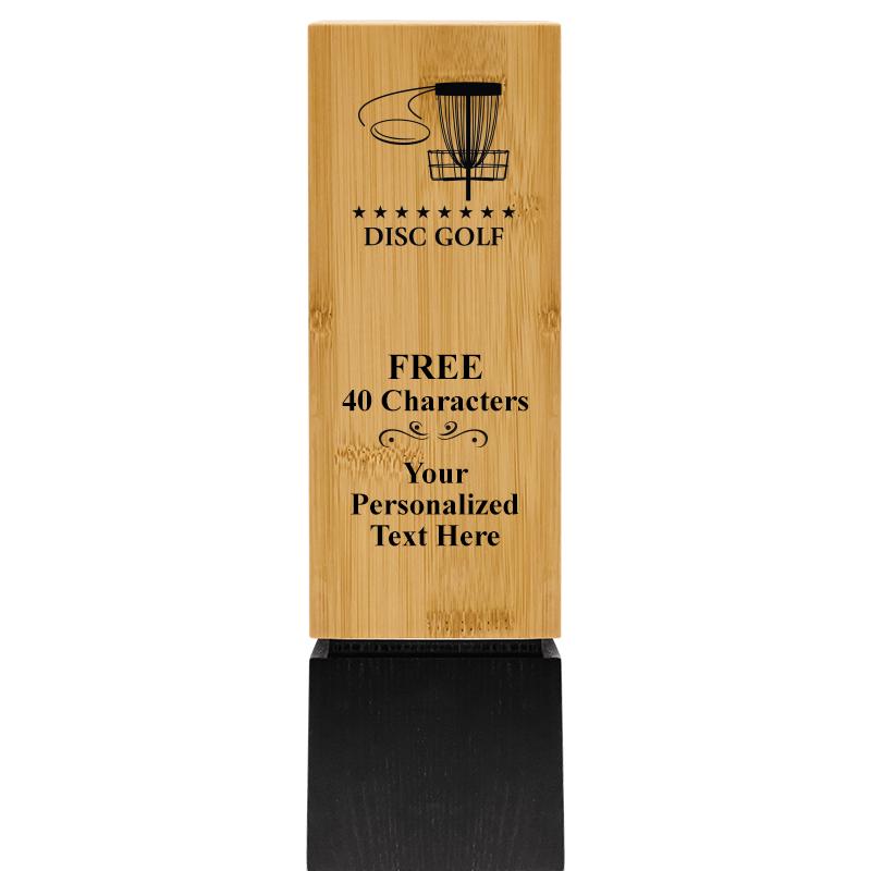 9.5" SUSTAINABLE WOOD TROPHY