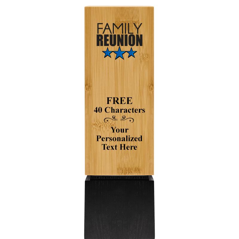 9.5" SUSTAINABLE WOOD TROPHY