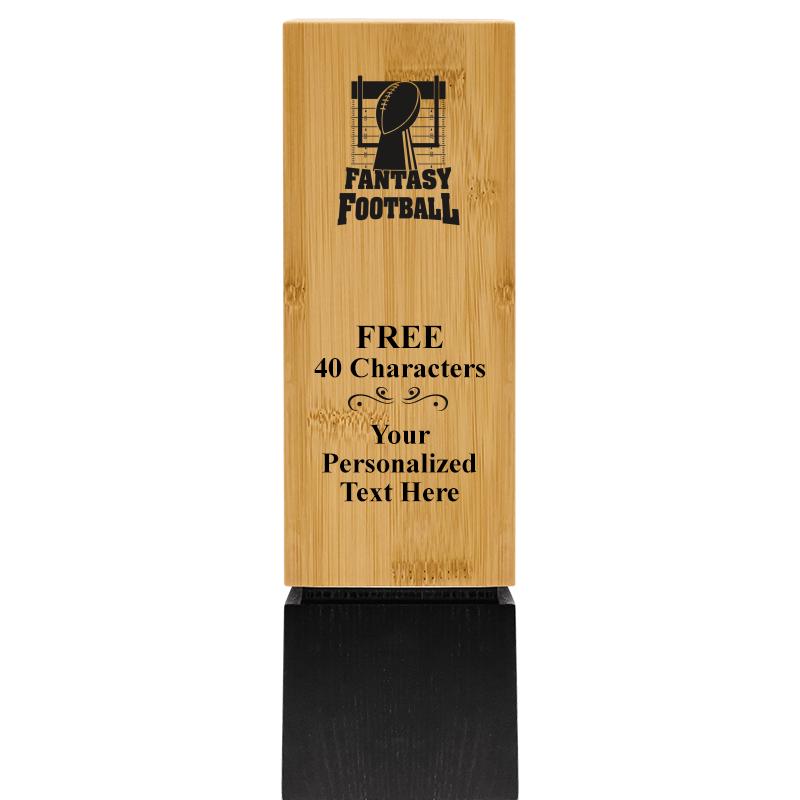 9.5" SUSTAINABLE WOOD TROPHY