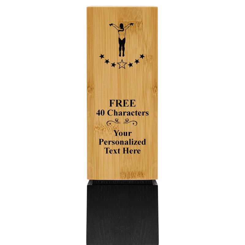 9.5" SUSTAINABLE WOOD TROPHY