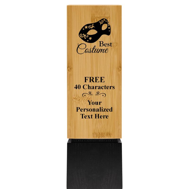 9.5" SUSTAINABLE WOOD TROPHY