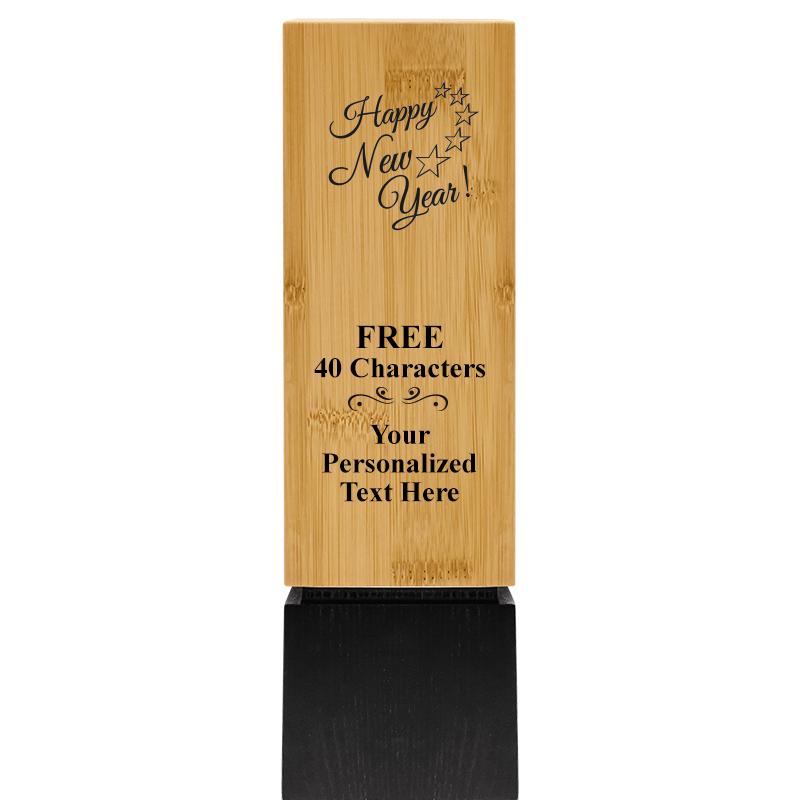 9.5" SUSTAINABLE WOOD TROPHY