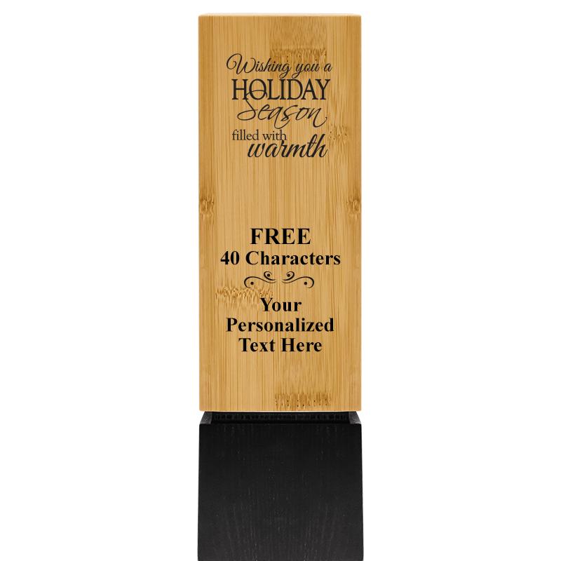 9.5" SUSTAINABLE WOOD TROPHY