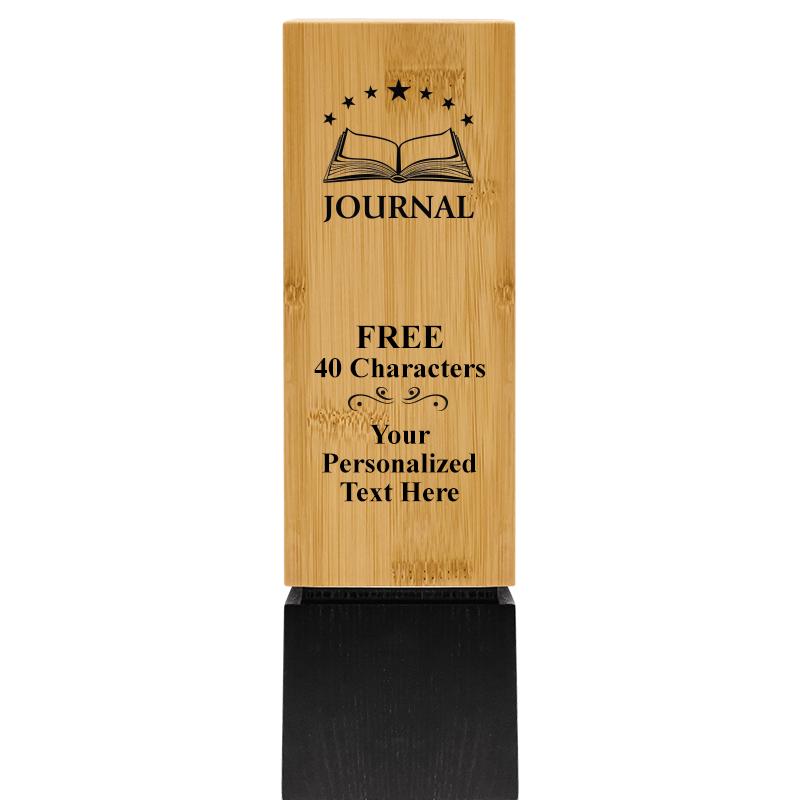 9.5" SUSTAINABLE WOOD TROPHY