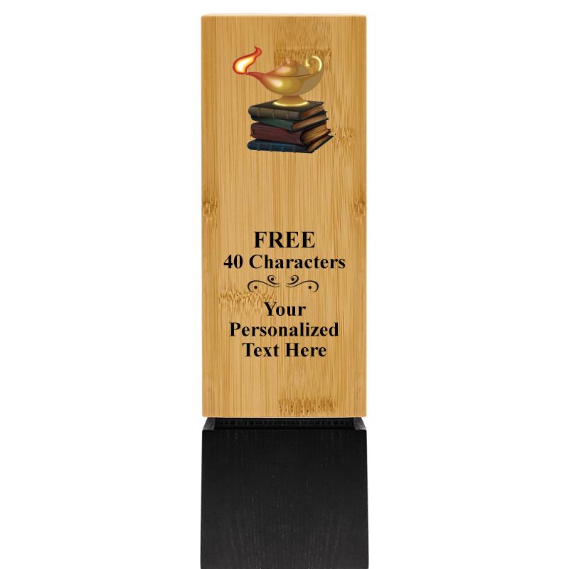 9.5" SUSTAINABLE WOOD TROPHY