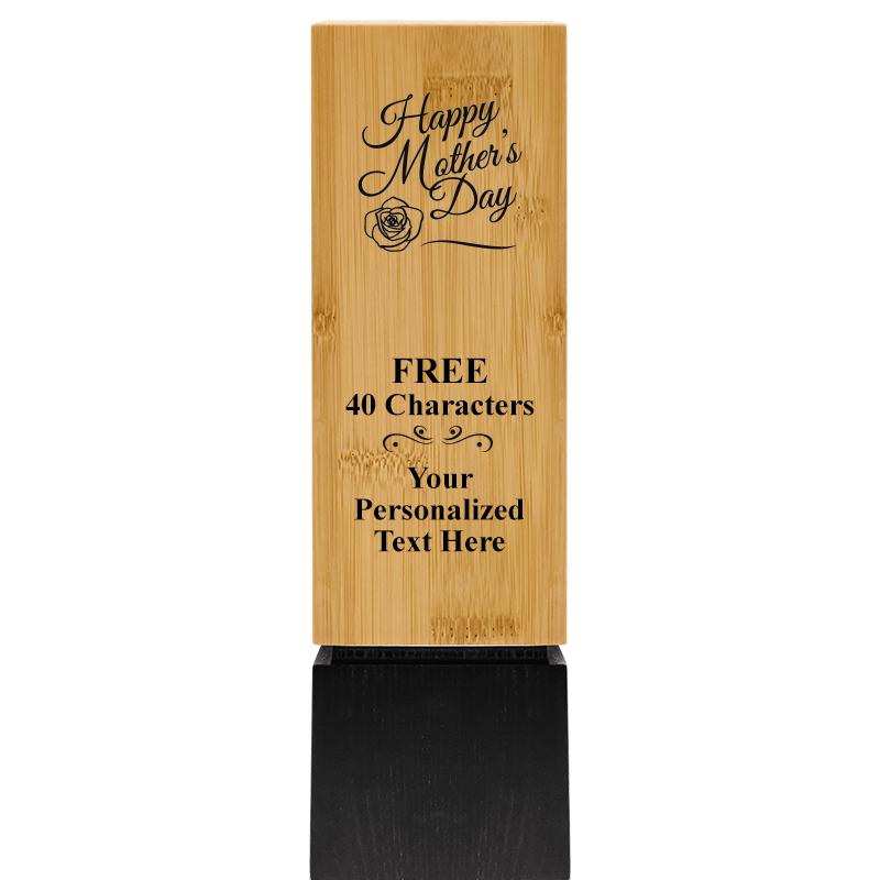 9.5" SUSTAINABLE WOOD TROPHY