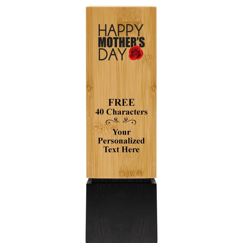 9.5" SUSTAINABLE WOOD TROPHY