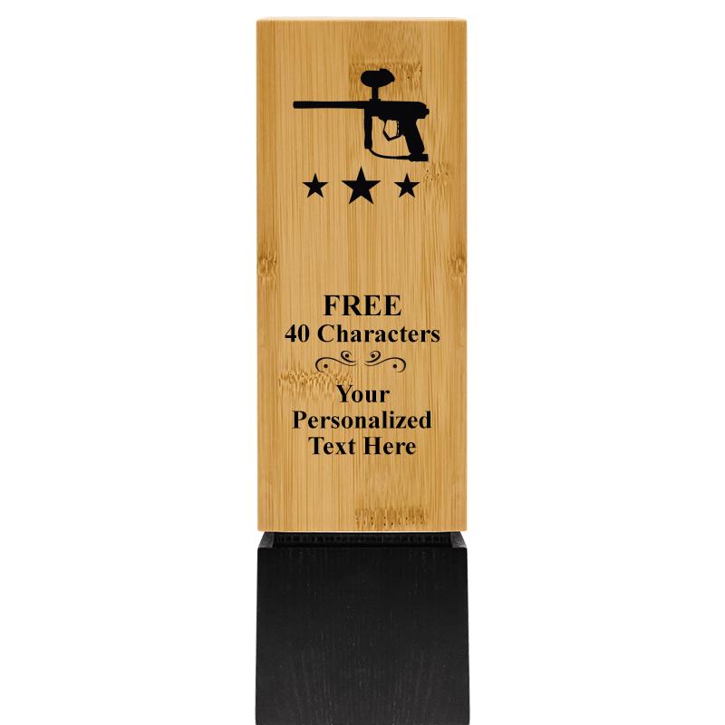 9.5" SUSTAINABLE WOOD TROPHY